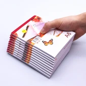 Beyaz Kağıt Not Defteri - A5 Orta Boy - 10 Paket thumbnail 6