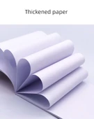 Beyaz Kağıt Not Defteri - A5 Orta Boy - 10 Paket thumbnail 12