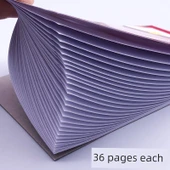 Beyaz Kağıt Not Defteri - A5 Orta Boy - 10 Paket thumbnail 5