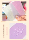 Su Geçirmez Frosted Parlak Yapışkan Notlar - [2 Kutuda] Reddetme Kaygısı + Gülümse Mavi Dişler (252 Etiket) - 12