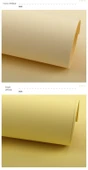 A2/4 Açık 8K Sarı Karton Kalınlaştırılmış DIY Kağıt - 4 Açık Sarı Serisi (9 Renk İçin 1) - 9 Sayfa - 10