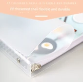 DIY Tarif Defteri Gevşek Yapraklı Defter - Açık Mavi - 10