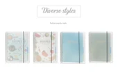 DIY Tarif Defteri Gevşek Yapraklı Defter - Açık Mavi - 7