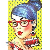 GIPTA SNAP KARTON KAPAK DEFTER A4 KARELİ 60 YAPRAK (2703) - 1