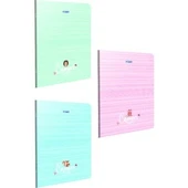 GIPTA CAMPER KARTON KAPAK DEFTER A4 ÇİZGİLİ 60 YAPRAK (4333) - 1