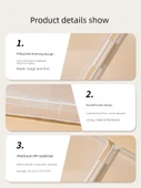 Doğum Belgesi Koruma Kapağı Depolama Kutusu - Kalınlaştırılmış Güçlendirme - 1 Paket - Gayrimenkul Hakları Kutusu (Yapışmaz/Kirli Değil) - 4