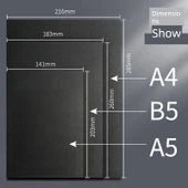 Minimalist Cornell Defter 16K Sığır Derisi Boş (10 Adet) - 5