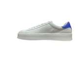 Lufian Anton Erkek Hakiki Deri Sneaker Beyaz Mavi 111230254 - 2