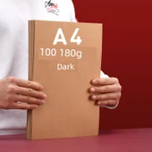 A4 Renkli Karton Kağıt - Açık Gri 180g/100 yaprak - 1