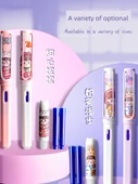 Silinebilir Hat Sanatı Pratik Kalemi - Ming Uç - 20 Silinebilir Mavi Mürekkep Kesesi - Standart (2 Mürekkep Kesesi) - 3