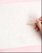 DIY El Yapımı Köpük Tahta Kağıdı - A4 Beyaz 4mm (10 Sayfa) - Model 2 - 12