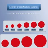 Karışık Renkli Nokta Çıkartmaları 25mm - 480 Adet thumbnail 7