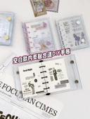5 Delikli PVC Mini Gevşek Klasör - M5 İç Sayfa Boş Defter (45 Sayfa) - 6