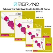 Fabriano Tela Yağlı Boya Blok Defter 300g 10 Yaprak - 1