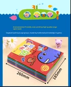Çocuklar için Çıkartma Kitabı - 3-4 Yaş - 6 Kitap - 12