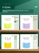 İlkokul Öğrenci Alıştırma Defteri - 3-6 Sınıf - İngilizce + Matematik [20 Paket] Kalın 30 Sayfa/1 Jel Kalem - 2