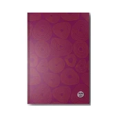 My Mia Art Mor Plato 17X24 Cm Sert Kapak 192 Sayfa Çizgili Defter - 1