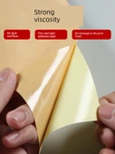 Kraft Kağıt Yapışkan Etiket - 1 m Genişlik x 10 m Uzunluk - Açık Kahverengi - 5