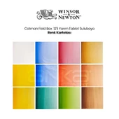 Winsor & Newton Cotman Field Box 12li Sulu Boya Seti Defterli S-1 - 5