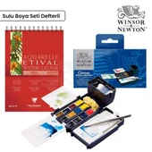 Winsor & Newton Cotman Field Box 12li Sulu Boya Seti Defterli S-1 - 1