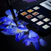 Van Gogh Sulu Boya Seti 12 Metalik Renkler Defterli thumbnail 3