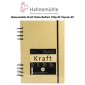 Hahnemühle Kraft Çizim Defteri 120g 80 Yaprak A5 thumbnail 1
