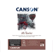 Canson Mi-Teintes Pastel Defteri 160g 24x32cm 20 Yaprak Black - 1