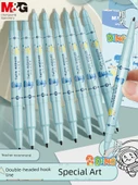 Yıkanabilir Çizgi Kalemi - Karışık Siyah 16 + Mavi 4 + Kırmızı 4 24/2 Kutusu - 2