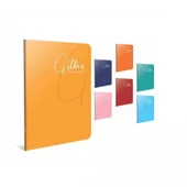 Gıpta Mica Tel Dikişli Plastik Kapak Çizgisiz Defter A4 60 Yaprak thumbnail 1