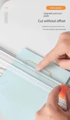 A4 Kağıt Kesme Bıçağı - İki Yönlü Pudra + 3 Kesme Başlığı - 9