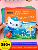 Octonauts Çocuklar için Çıkartmalı Kitap - Denizaltı Küçük Sütun Jel Çıkartma - 2