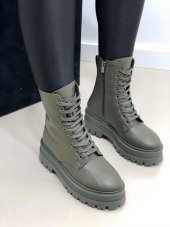 HELGA HAKİ RENK KADIN POSTAL BOT - 1