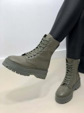 HELGA HAKİ RENK KADIN POSTAL BOT - 2