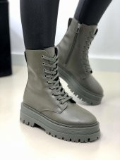 HELGA HAKİ RENK KADIN POSTAL BOT - 3