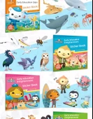 Octonauts Çocuklar için Çıkartmalı Kitap - Denizaltı Küçük Sütun Jel Çıkartma - 6
