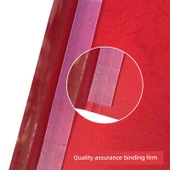 A4 Termal Bağlama Sıcak Erime Yapıştırıcı Şerit - 18mm-10 bağlama 131-160 sayfa [üç nokta yapıştırıcı bant] - 4