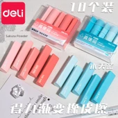 Su Damlası Silgi - 10'lu Paket - Kiraz Çiçeği + Su Gökyüzü Mavisi - 12