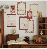 Romantik Gül Yazı Defteri - Gül Prens A - 7