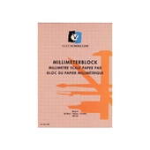 Alex Schoeller Millimetrik Blok A4 20 Yaprak 80 gr Kırmızı - 2