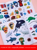Octonauts Çocuklar için Çıkartmalı Kitap - Denizaltı Küçük Sütun Erken Eğitim Aydınlatma Seti (Tüm 5 Kitap) - 3