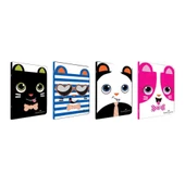 Faber-Castell Defter Plastik Kapak Faces Dikişli A4 60 Yaprak Çizgisiz thumbnail 2