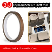 Klavye Teflon Bandı - 0.18mm x 10mm x 10m - Klavye Uydu Mil için - 1