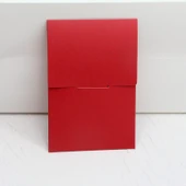 Mini Ambalaj Torbası - İpeksi Şarap Kırmızı - 8 x 12 cm - 1