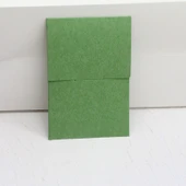 Mini Ambalaj Torbası - Çimen Yeşili Kağıt - 8 x 12 cm - 1