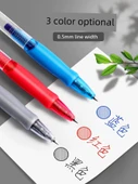 Jel Kalem 0.5mm Kırmızı Mürekkep - 6 Kalem 20 Yedek - 3