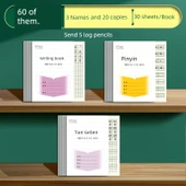 Kare Defter - Tian GeBen + Yazım + Pinyin/20 Adet + 5 Kalem - 1