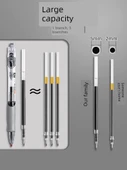Jel Kalem 0.5mm Kırmızı Mürekkep - 6 Kalem 20 Yedek - 5