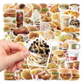 64 Adet Su Geçirmez KFC Yiyecek Çıkartmaları - Dizüstü Bilgisayar ve Valiz için - 8