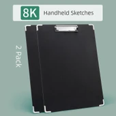 Su Geçirmez 8K Eskiz Defteri - 2 Paket Geliştirilmiş - 1