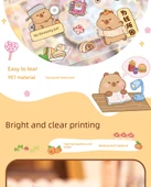 Su Geçirmez Dekoratif Çıkartmalar - Panda 10 - 12